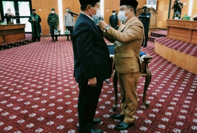 Selamat gantikan Sujarwo Kursi Kosong Milik PAN di DPRD Siak 