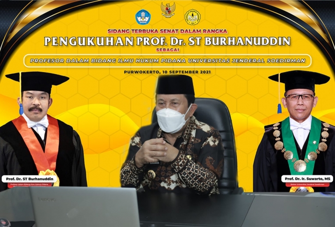 Bupati H. Sukiman Dapat Kehormatan Mengikuti Secara Virtual Pengukuhan Profesor Kepala Kejaksaan Agung RI