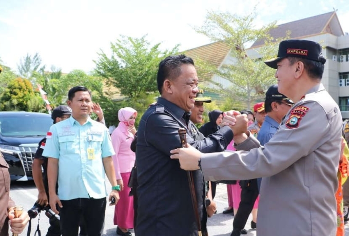 DPRD Inhil Sambut Kunjungan Kerja Kapolda Riau