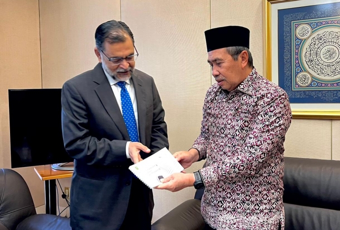 Gubri Syamsuar Kunjungi MWL dan IsDB