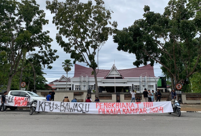 AMPP Minta Usut Kecurangan dan Penyelenggara Pilkada Kampar 2024