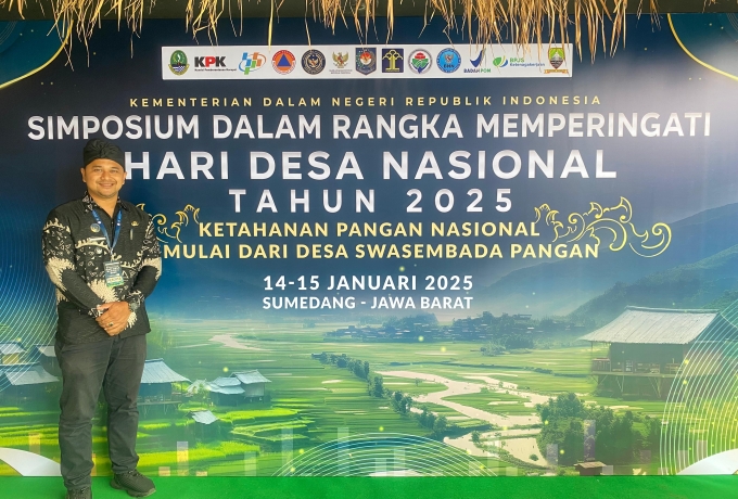 Kado Manis Awal Tahun, Pemdes Empat Balai Raih Penghargaan Nasional