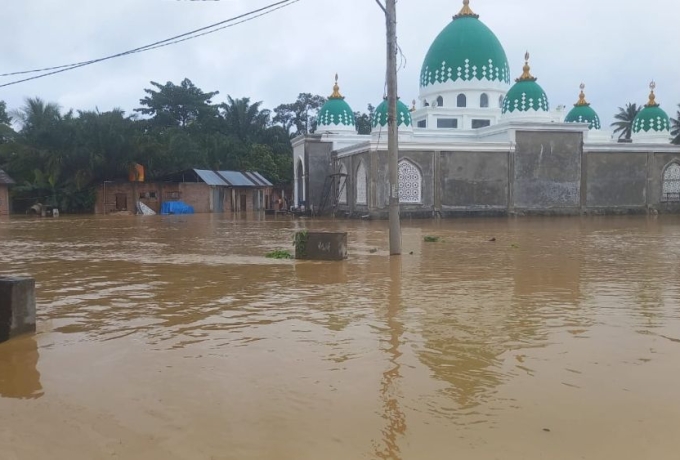 Empat Kabupaten di Riau Terendam Banjir, Tinggi Air Capai 1 Meter