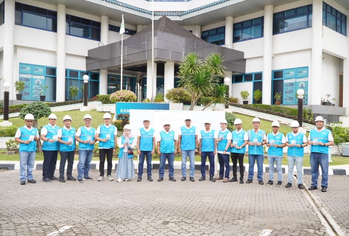 PLN Batam Gelar Apel Siaga Peringati Bulan K3 Nasional 2025: Perkuat Komitmen Budaya Keselamatan