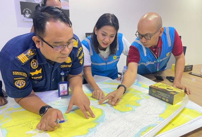Jaga Keandalan OBVITNAS, PLN Lakukan Inspeksi SMP Kabel Laut SKLT 150 kV Batam-Bintan
