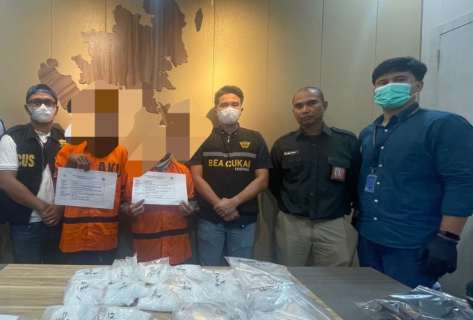 Dua Kali dalam Sehari! Intelijen Lanud Hang Nadim Gagalkan Penyelundupan Sabu di Bandara Batam