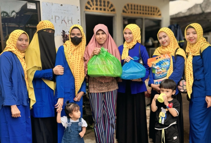 Berbagi Kebahagiaan, PLN ULTG Bintan dan UPT Pekanbaru Gelar Jumat Berbagi