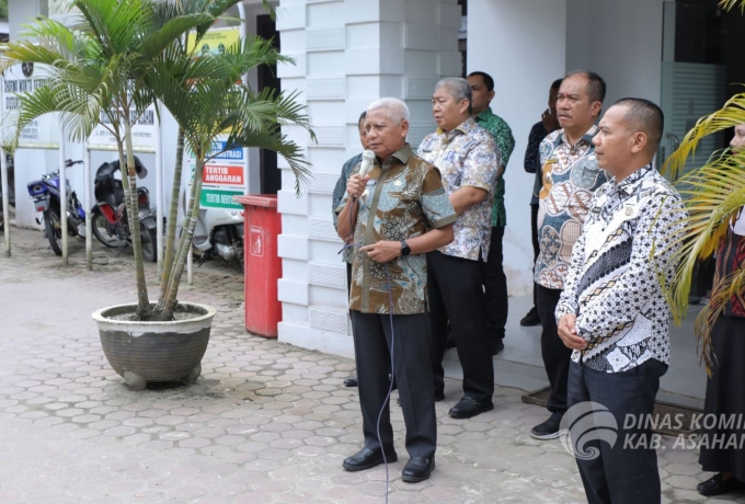 Bupati Asahan Temu Pamit dengan OPD