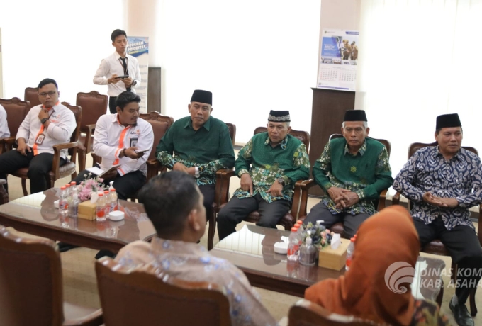 Lazismu Kabupaten Asahan Audiensi dengan Bupati Asahan