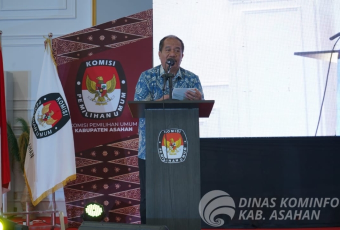 Wakil Bupati Asahan Ikut Rapat Koordinasi KPU Asahan