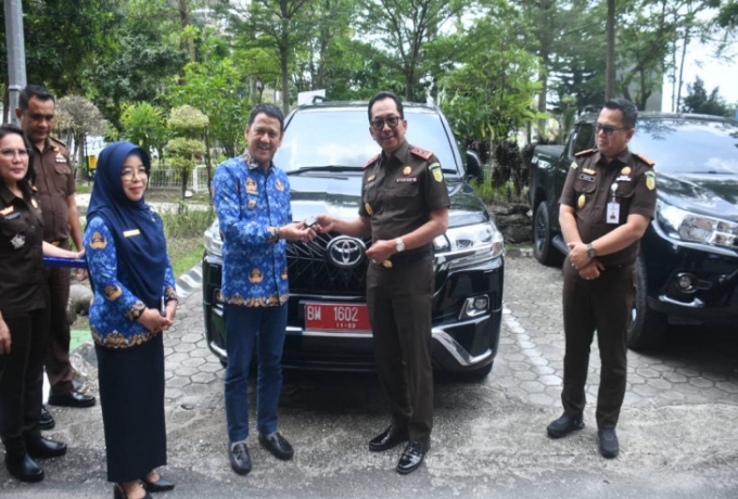 Pemkab Kampar Terima Pengembalian Aset dari Kejati Riau