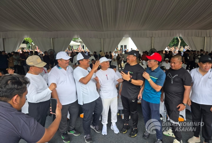 Bupati dan Wakil Bupati Asahan Terpilih Ikuti Gladi Kotor di Monas