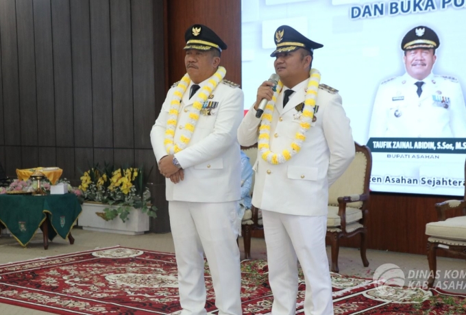 Sambut Kedatangan Bupati dan Wakil Bupati Asahan