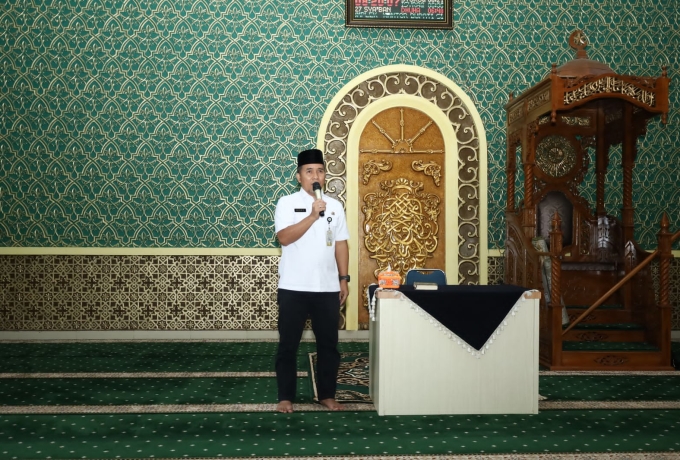 Tarhib Ramadah, Keluarga Diskominfo Siak Jalin Silaturahmi dan Gelar Tausiah Agama