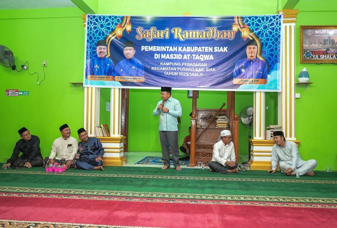 Safari Ramadan di Pusako Husni Merza Serahkan Santunan Anak Yatim 