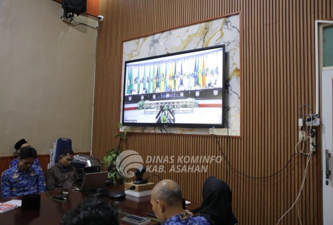 Wabup Asahan Ikuti Rakor Pengendalian Inflasi Tahun 2025