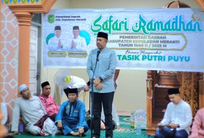 Safari Ramadhan di Desa Mengkopot, Wabup Muzamil : Mari Isi Ramadhan Dengan Amal Ibadah