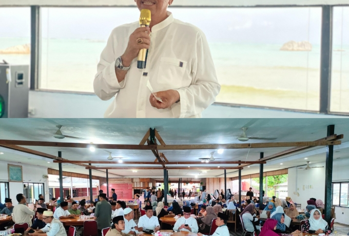 Wabup Jarmin Sapa Keluarga Besar Bunguran Barat melalui Buka Puasa Bersama