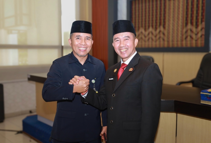 Fauzi Asni Resmi dikukuhkan Sebagai Penjabat Sekda Siak