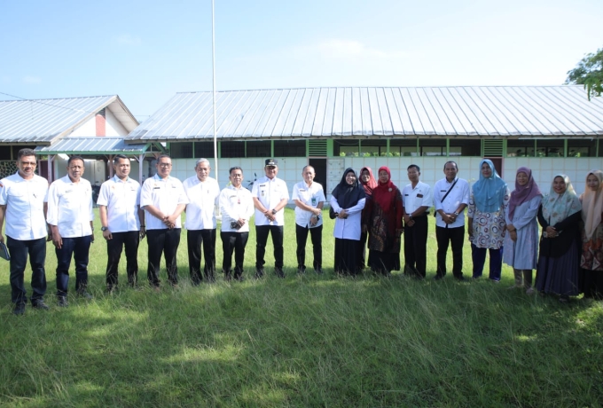 Wakil Bupati Asahan Tinjau Rencana Pembangunan  Lokasi Balai Latihan Kerja