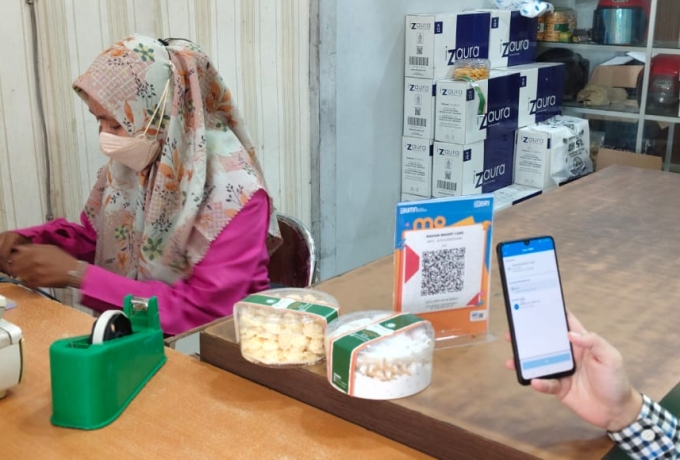 Madani Bakery Bangkinang Adopsi QRIS BRI Untuk Transaksi