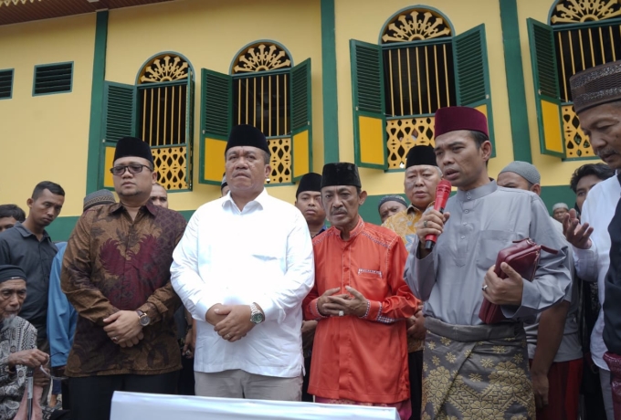 Bupati Asahan Meresmikan Replika Rumah Besar Tuan Syech Silau