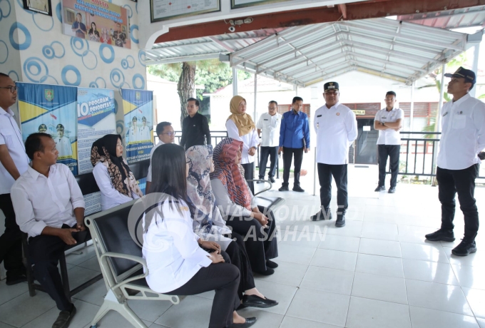 Tingkatkan disiplin  Wabup Asahan Sidak  Kantor OPD Kantor Camat dan Puskesmas