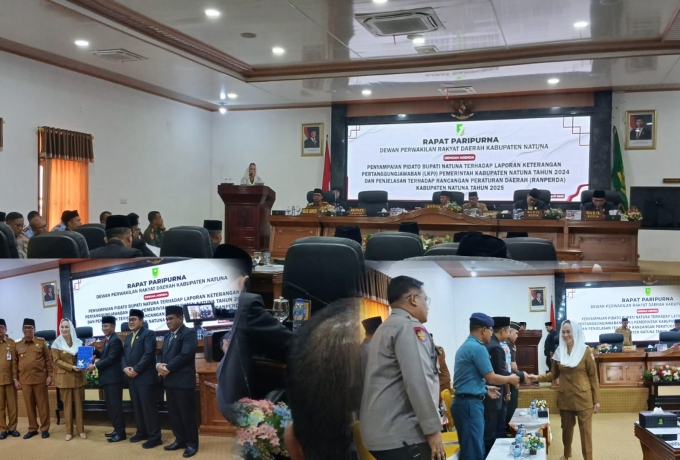 Paripurna DPRD, Bupati Cen Sui Lan Paparkan 6 Poin Utama LKPJ Tahun 2024