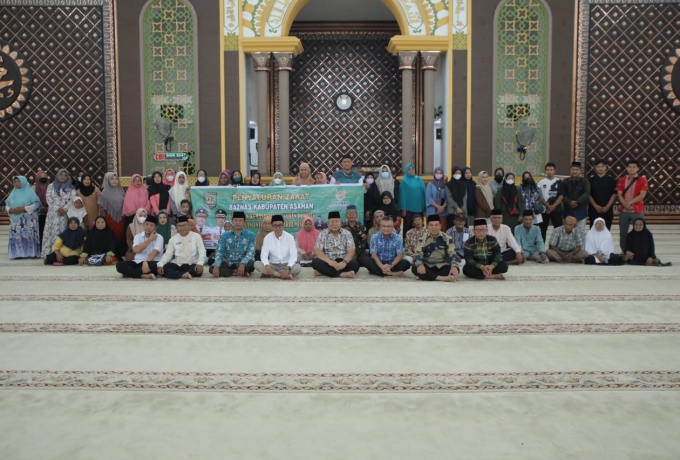 BAZNAS Kabupaten Asahan Salurkan Dana ZIS Kepada Fakir Miskin