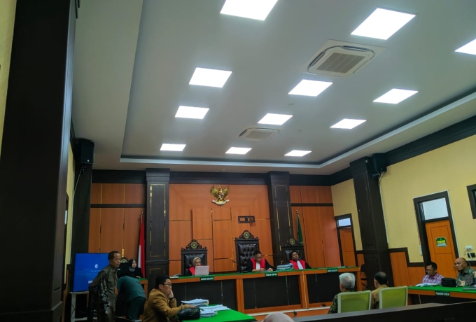 Berlangsung Hingga Petang, Persidangan Perkara Wanprestasi PTPN IV Regional III Kepada Koppsa-M Berlangsung Alot