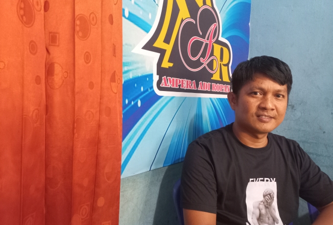 Hampir Satu Dekade Manfaatkan KUR BRI, Kini Ampera Adi Ropan Nikmati Hasil