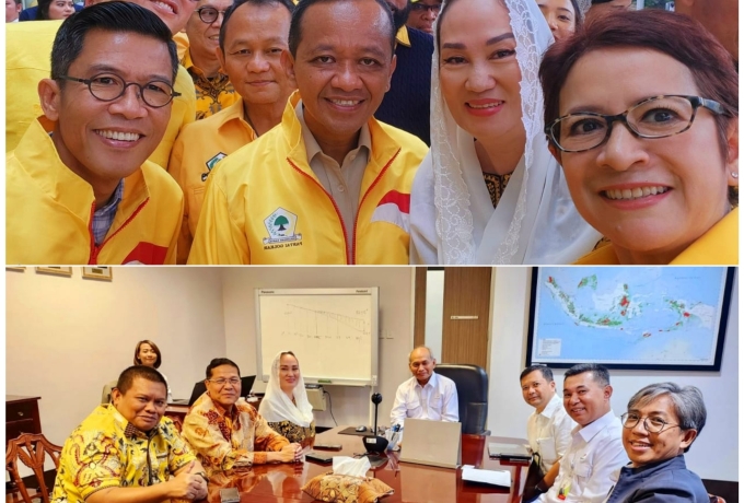 Menteri Bahlil Gandeng Bupati Cen Sui Lan Pastikan Natuna Rasakan Manfaat Migas