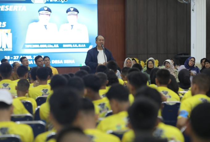 Bupati Asahan Lepas 200 Pelajar Meriahkan Festival Fun Run Sumut 2025