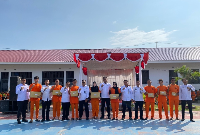 Peringati HBP ke 61, Rutan Karimun Gelar Hiburan dan Berbagai Perlombaan 