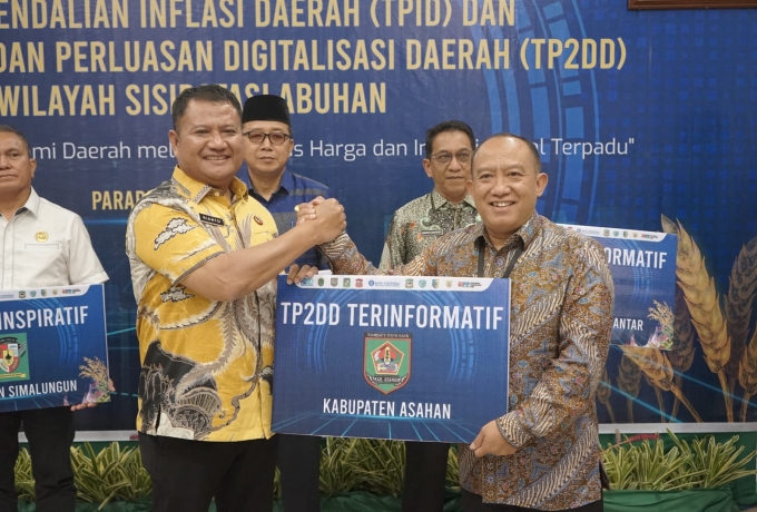 Wakil Bupati Asahan hadiri High Level Meeting TPID dan TP2DD