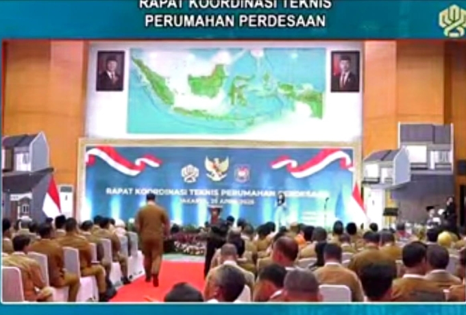 Bupati Asahan Hadiri Rapat Koordinasi Teknis Perumahan Perdesaan