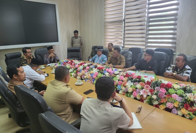 RDP Komisi I DPRD Kampar Antara Perusahaan Akasia dengan Masyarakat Bencah Kelubi