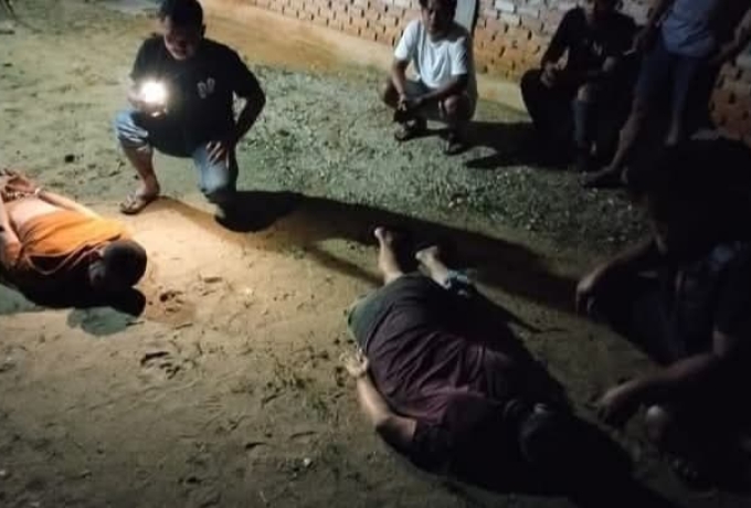 2 Tahanan Kabur Polres Kampar Ditangkap, 9 Masih Diburu