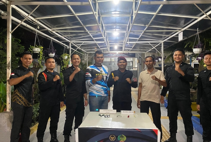 Cegah Barang Terlarang, Rutan Karimun Razia  Blok Kamar Hunian Warga Binaan, Ini Hasilnya