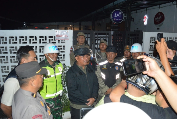 Wabup Asahan Pimpin Penutupan 2 Lokasi Tempat Hiburan Malam