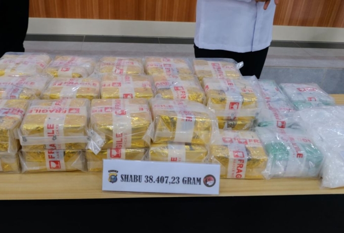 Terungkap, Upah Fantastis Kurir Narkoba Jaringan Internasional di Riau