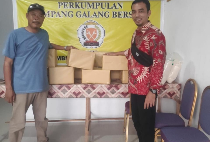 HNSI Ranting Galang Salurkan Bantuan Sembako kepada Warga Terdampak Pembangunan PSN Rempang Eco City