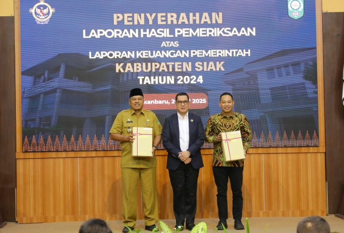 Pemkab Siak Pertahankan Opini WTP ke - 14 kali Berturut, Alfedri Sebut ini Jadi Motivasi