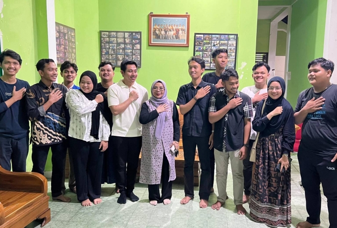 Wakil Bupati Kampar Temu Ramah dan Tinjau Asrama Mahasiswa Kampar