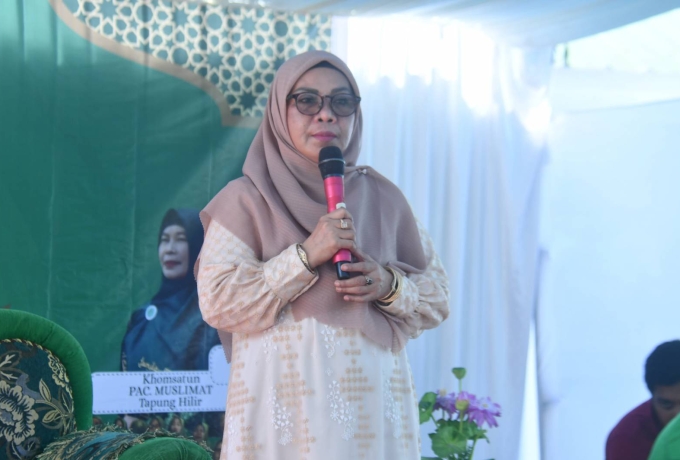 Wabup Kampar Apresiasi Muslimat NU dan Paparkan Program Pemerintah