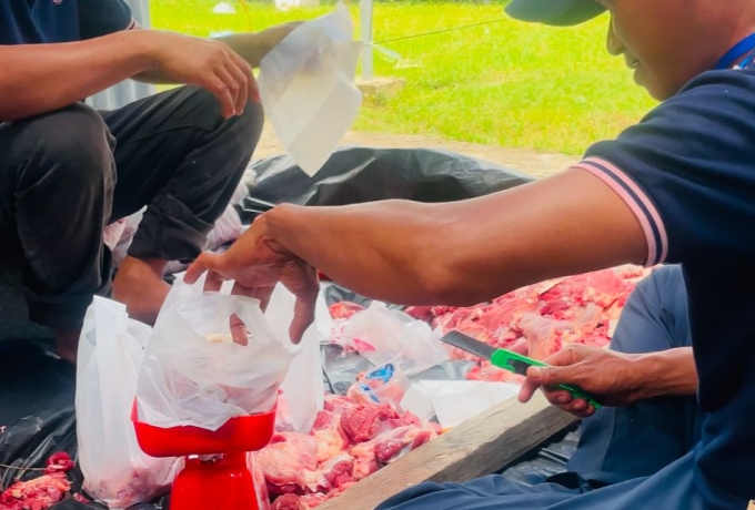 PDAM Tirta Indragiri Berbagi, Qurban untuk Kaum Dhuafa dan Fakir Miskin