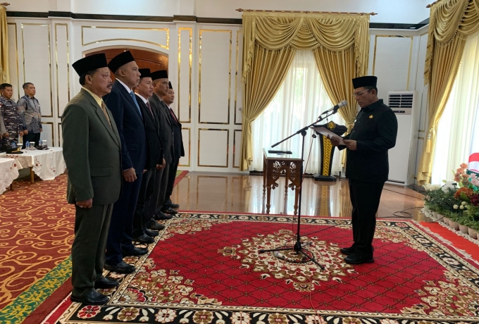 Gubernur Kepri Ansar Ahmad Lantik Pimpinan BP Karimun,Ini Pesannya 