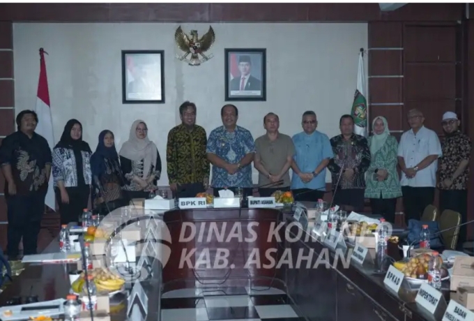 BPK Sumut dan Bupati Asahan Laksanakan Exit Meeting Pemeriksaan Terinci Laporan Keuangan
