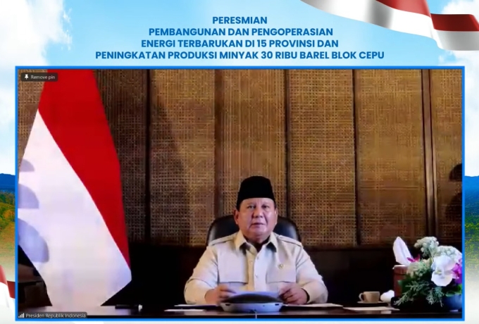 47 PLTS Diresmikan Presiden, 5.383 Rumah Tangga di Wilayah 3T Kini Nikmati Listrik Bersih