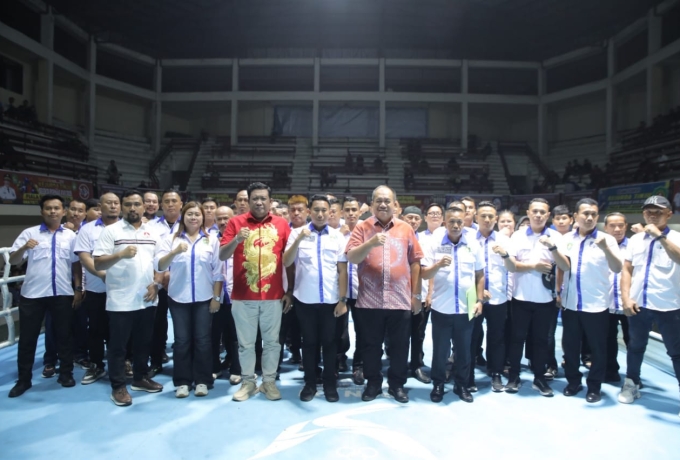 Bupati Asahan Hadir Di Pagelaran Kejurda Tinju Seleksi PON XVII 2025